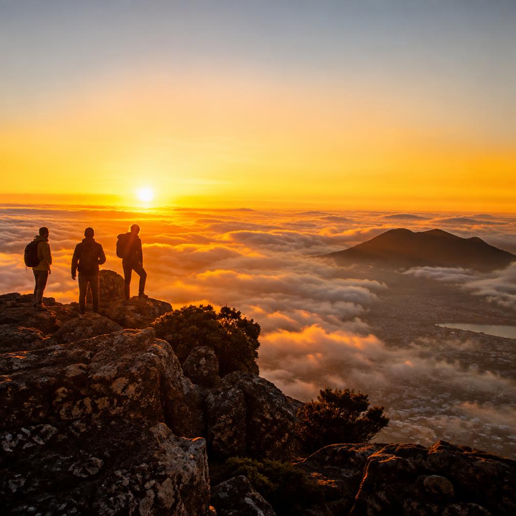Sunrise on Table Mountain